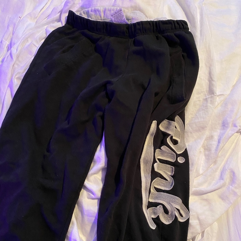 Pink sweatpants